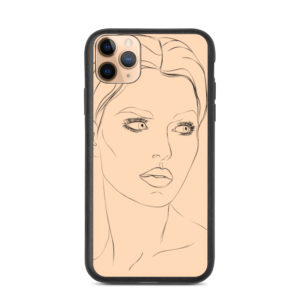Woman Speckled iPhone case