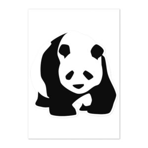 Panda Sticker sheet