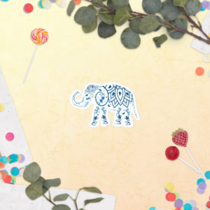 Elephant Bubble-free stickers